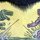 Illustration for article titled Batshit Golden Age comic reveals Hitlers lost superweapon: a robot T-Rex